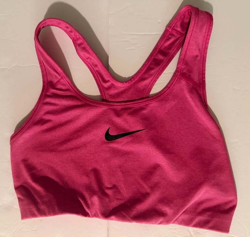 Nike Dri-Fit Pink Racerback Sports Bra Size L